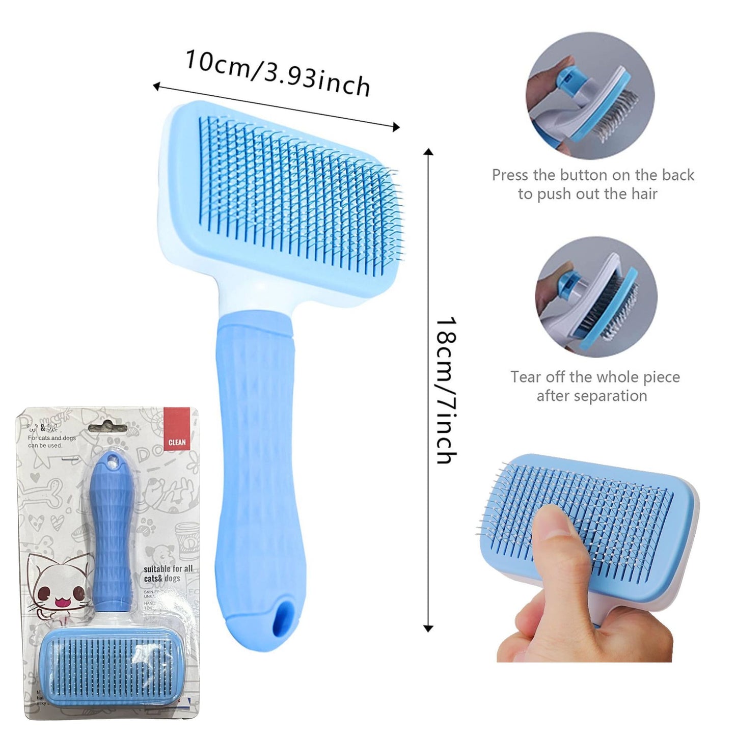 Cat Cleaning Brush (For Cats & Dogs)