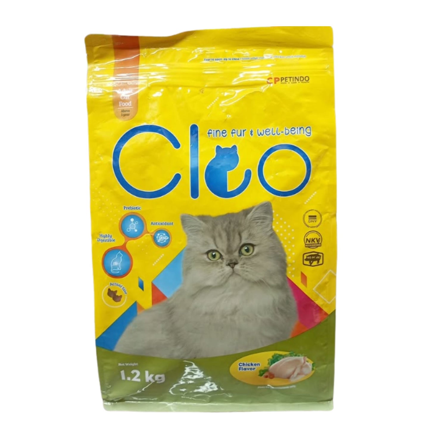 CLEO Adult Cicken flavour catfood 1.2kg