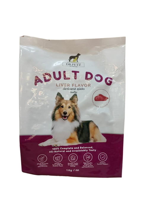DR. PETZ Adult Dog Liver Flavor 1kg