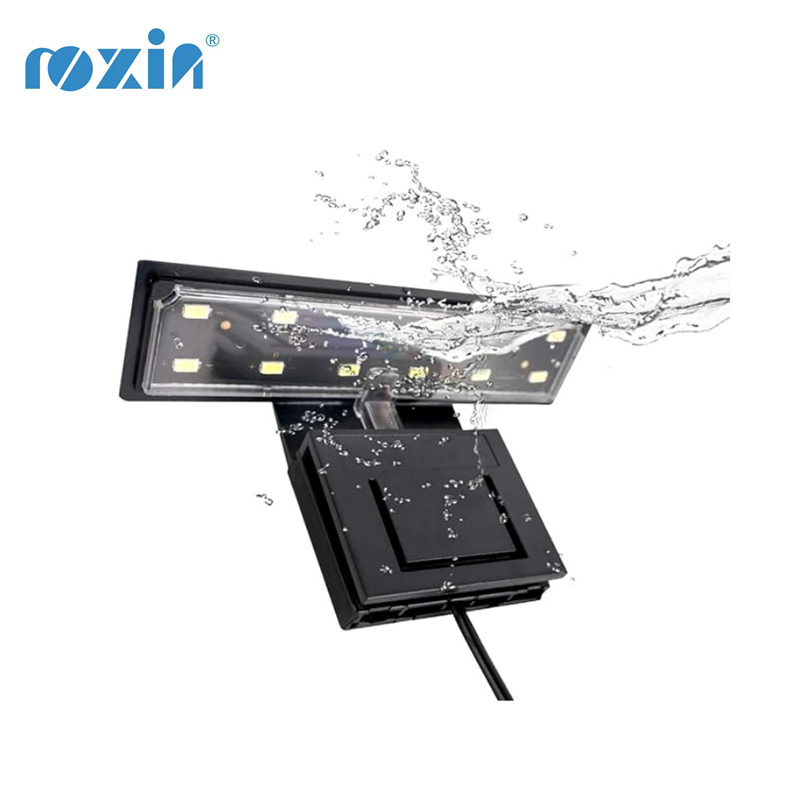 Roxin Aquarium Clip Light 6W-White Light-X3
