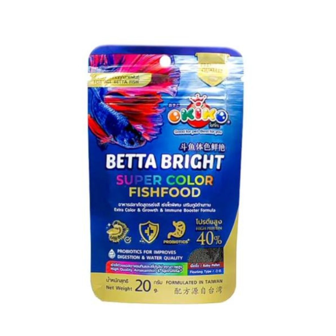 Okiko Betta Food for All Kinds of Betta 20g