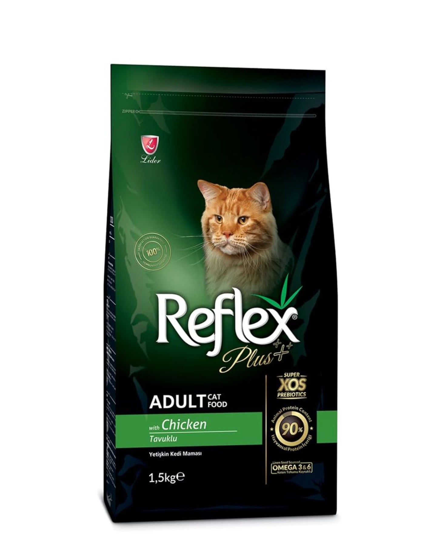 Reflex Adult Cat Food Chicken Flavour 1.5 kg