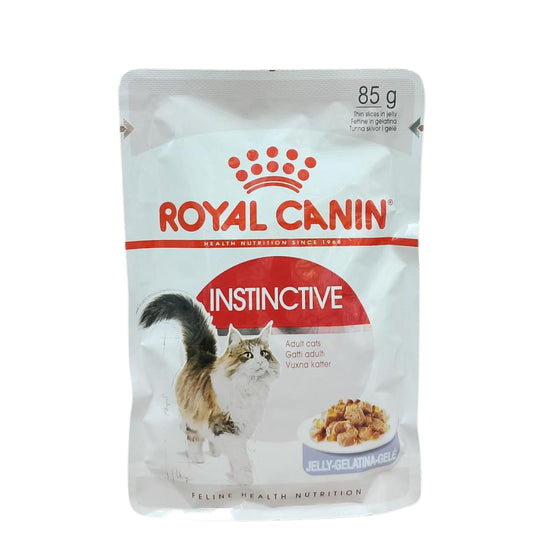 Royal Canin Instinctive Wet Food Pouch in Jelly 85g