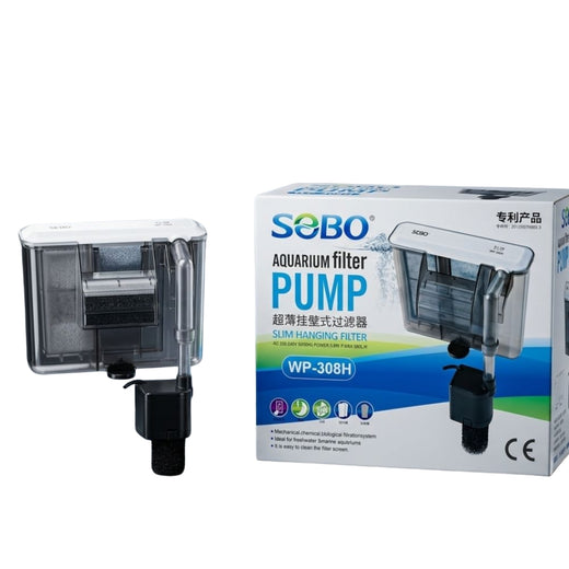 SOBO Aquarium Slim HOB Filter WP - 308H