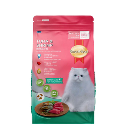 Smartheart Cat Food Tuna and Shrimp 480g