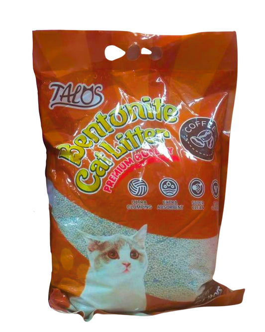 Talos Premium Bentonite Cat Litter Coffee 5 L