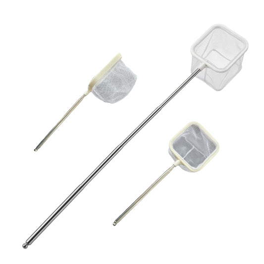 Telescopic Shrimp Net White