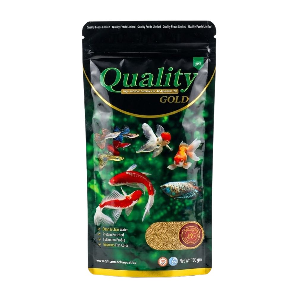 Quality Gold 100g Fish Food
