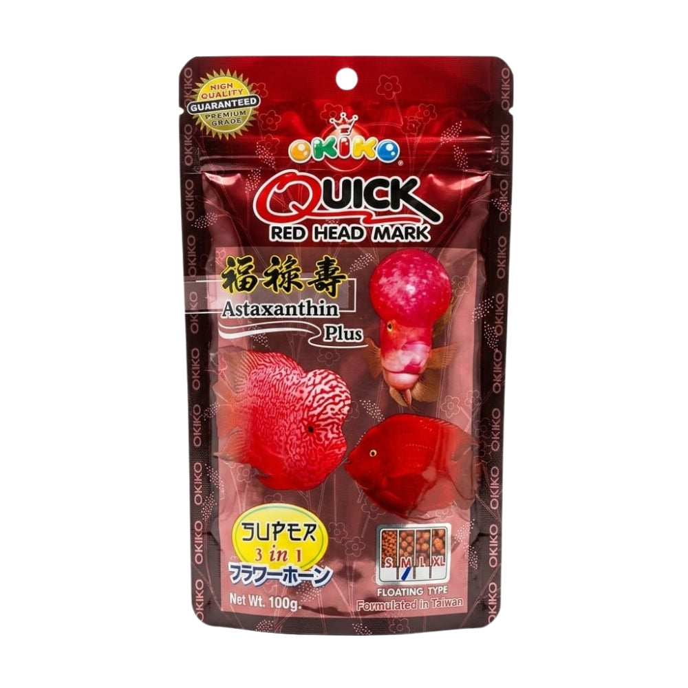 Okiko Quick Red fish food 100gm
